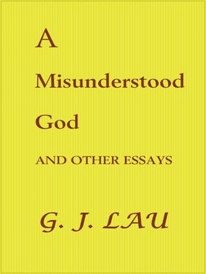 cover image of A Misunderstood God